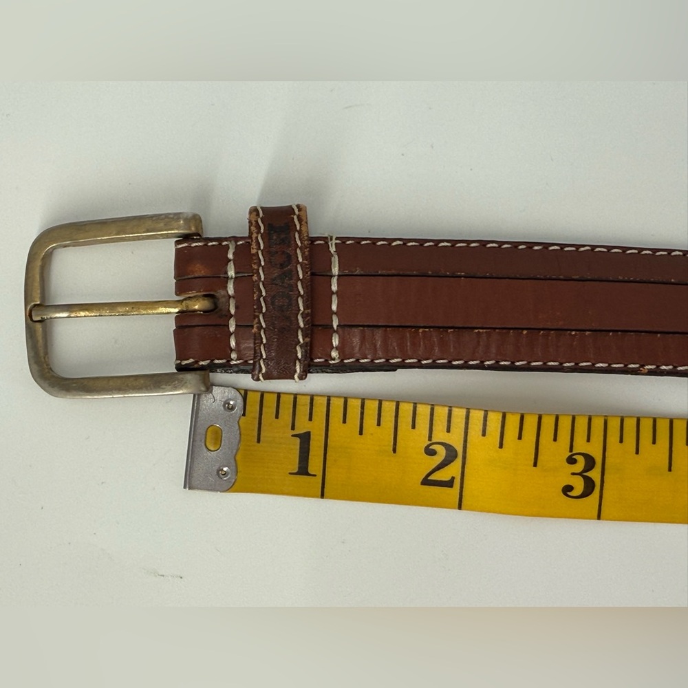 Vintage Coach Belt 42 - Picture 7 of 9